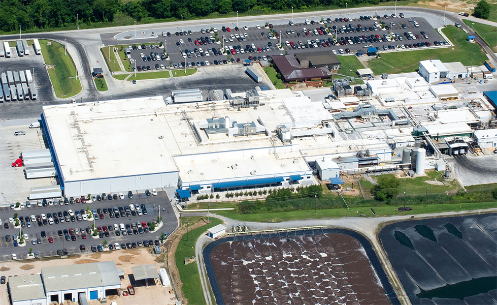 jcg foods aerial view